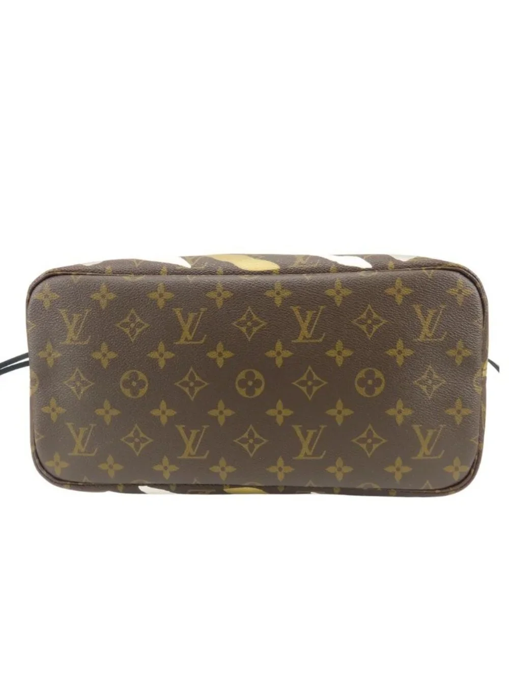 Louis Vuitton Tote Neverfull MM Lol Monogram Brown Black Gold Silver Shoulder